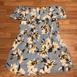 Charlotte Russe Off-the-Shoulder Dress